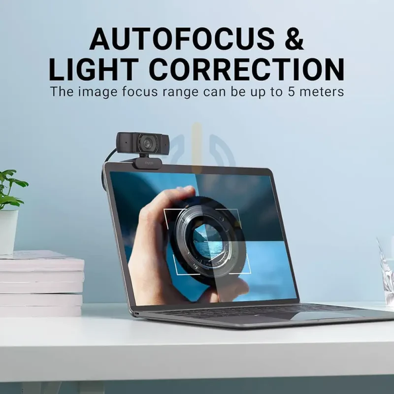 Rapoo C200 Webcam - 720P HD / USB - Black