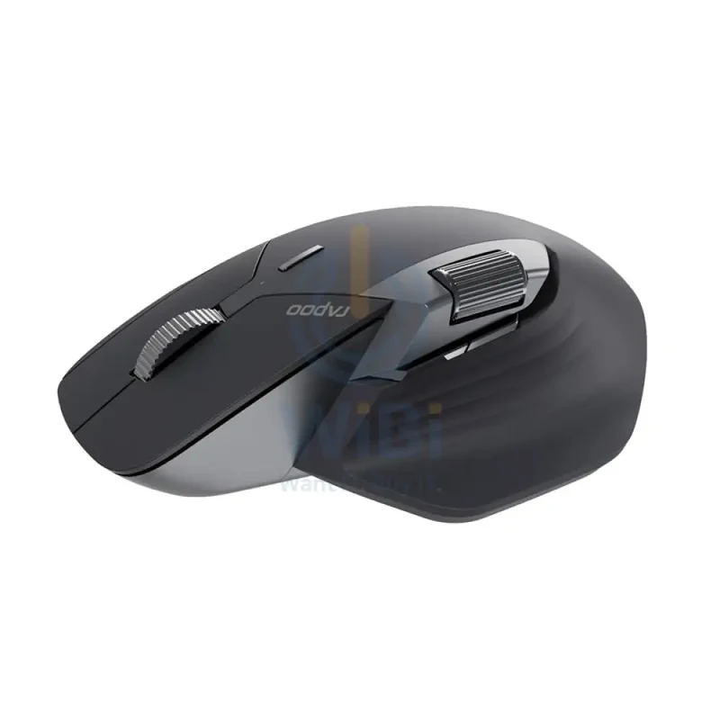 Rapoo MT760L Multi Mode Wireless Mouse - 2.4 GHz / 4000 DPI / Bluetooth - Light Black