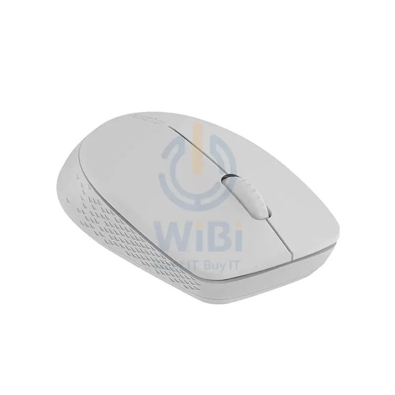 Rapoo M100 Silent Wireless Mouse - 2.4 GHz / 1300 DPI / Bluetooth / USB - Light Grey