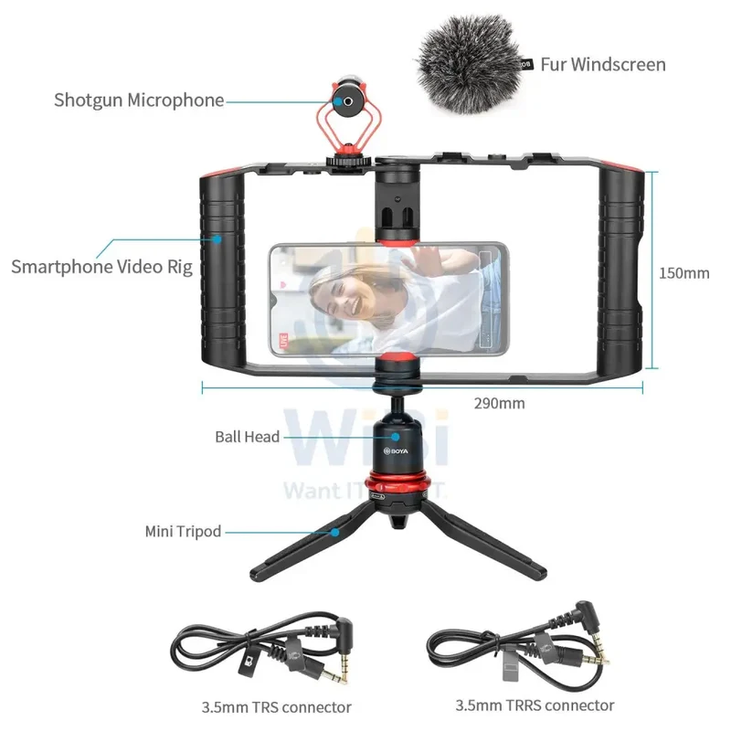 BOYA Vlog kit - Black