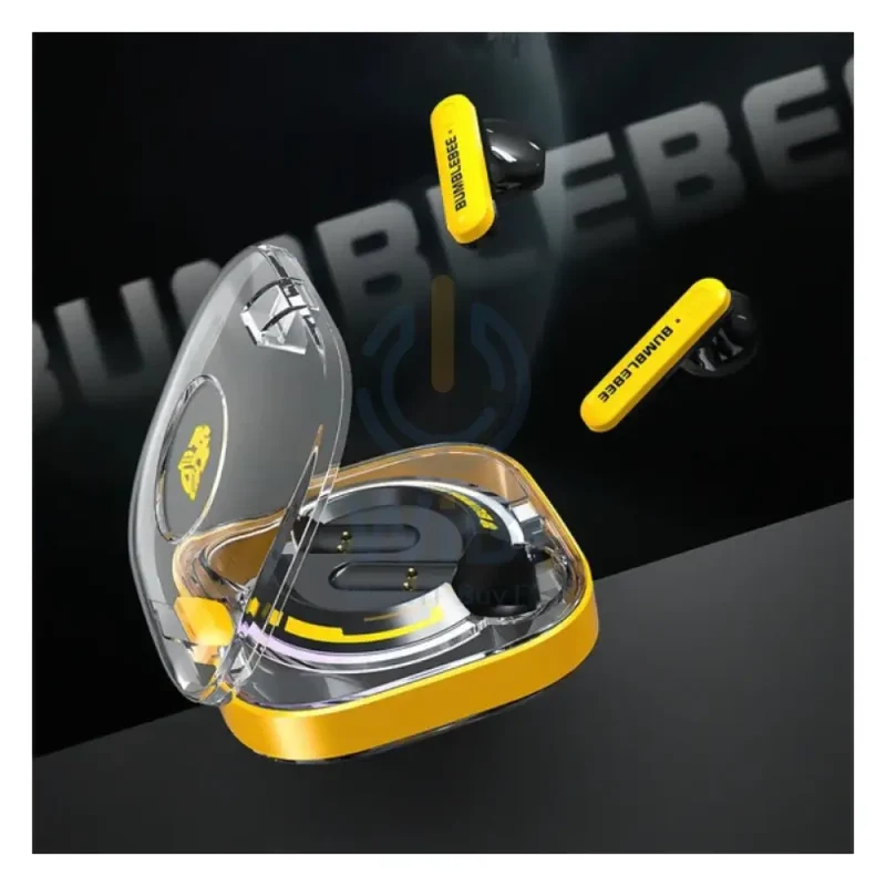 سماعات أذن ترانسفورمرز TF-T03 لاسلكية بتقنية بلوتوث - أصفر