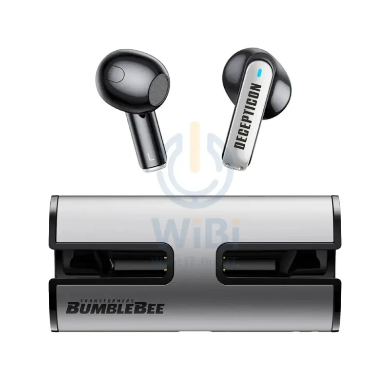 سماعات أذن لاسلكية بلوتوث ترانسفورمرز TF-T02 - فضي