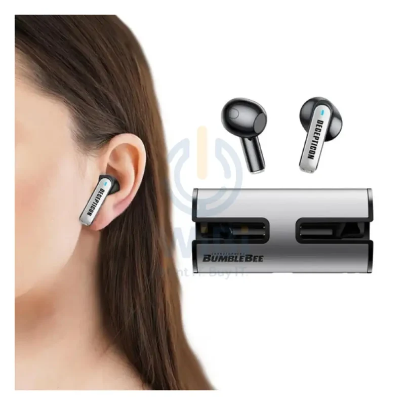 سماعات أذن لاسلكية بلوتوث ترانسفورمرز TF-T02 - فضي