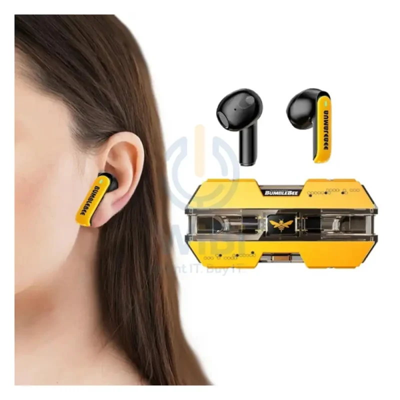 Transformers TF-T01 Wireless Bluetooth Earbuds - Yellow