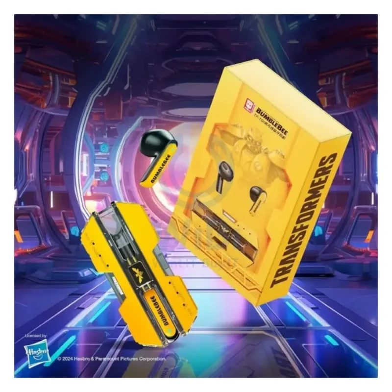 Transformers TF-T01 Wireless Bluetooth Earbuds - Yellow