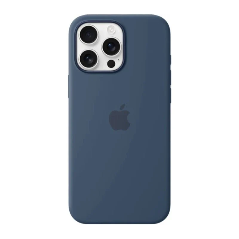 Apple Silicone Case with MagSafe - Apple iPhone 16 Pro / Denim