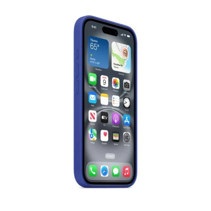 Apple Silicone Case with MagSafe - Apple iPhone 16 Pro Max / Ultramarine