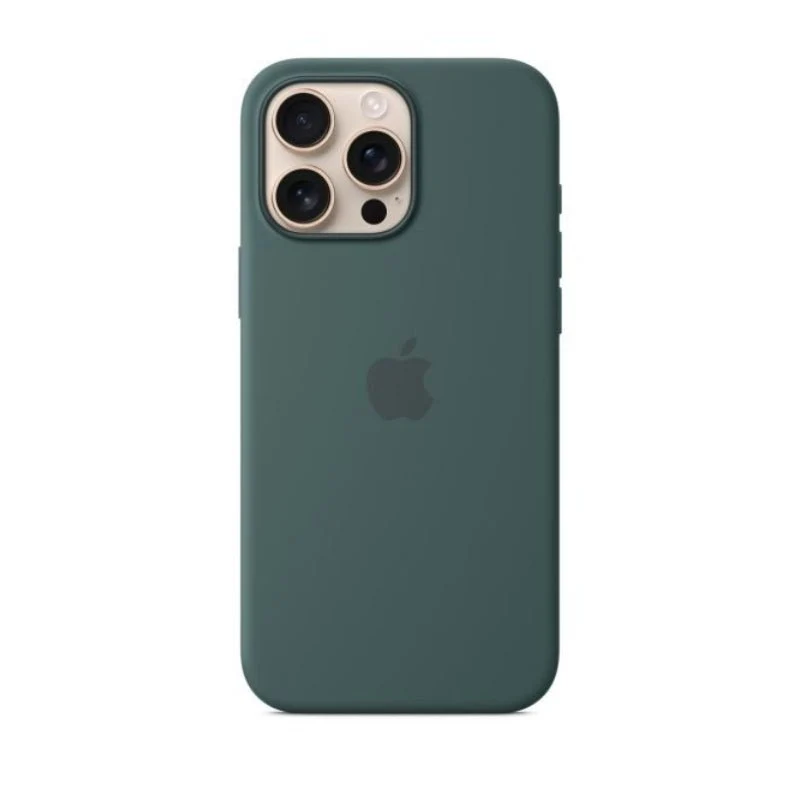 Apple Silicone Case with MagSafe - Apple iPhone 16 Pro Max / Lake Green