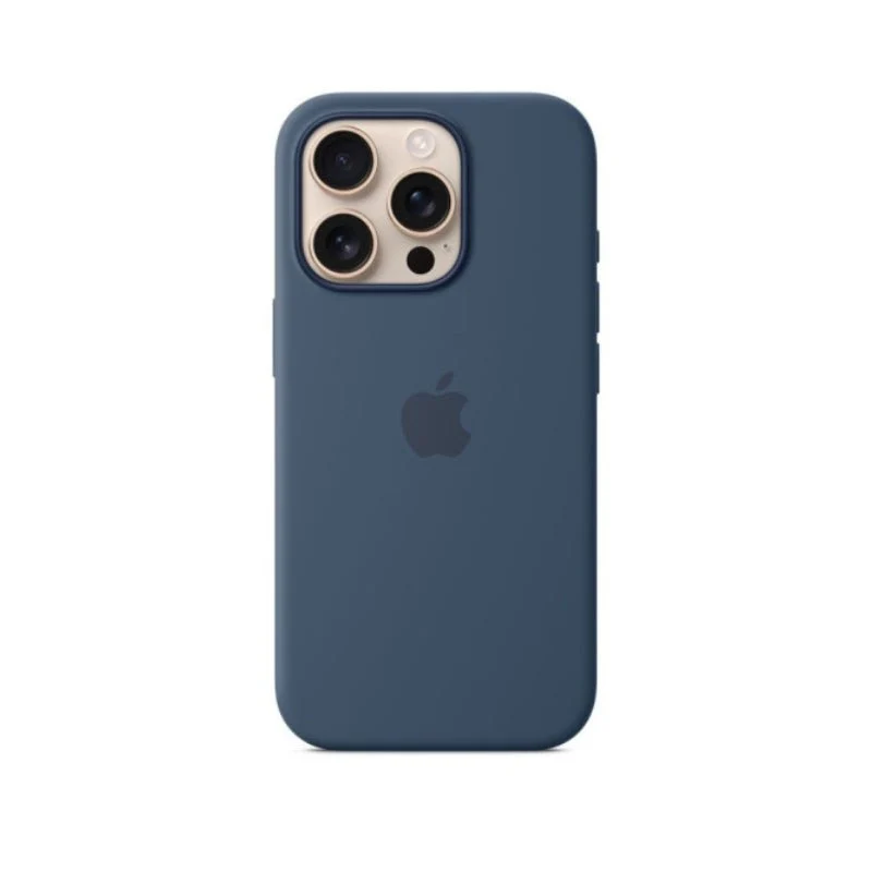 Apple Silicone Case with MagSafe - Apple iPhone 16 Pro Max / Denim