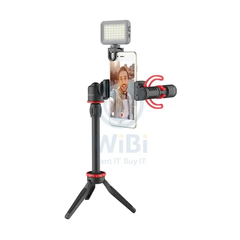 BOYA vlogger kit plus （BY-T1/BY-C12/BY-MM1+) - Black