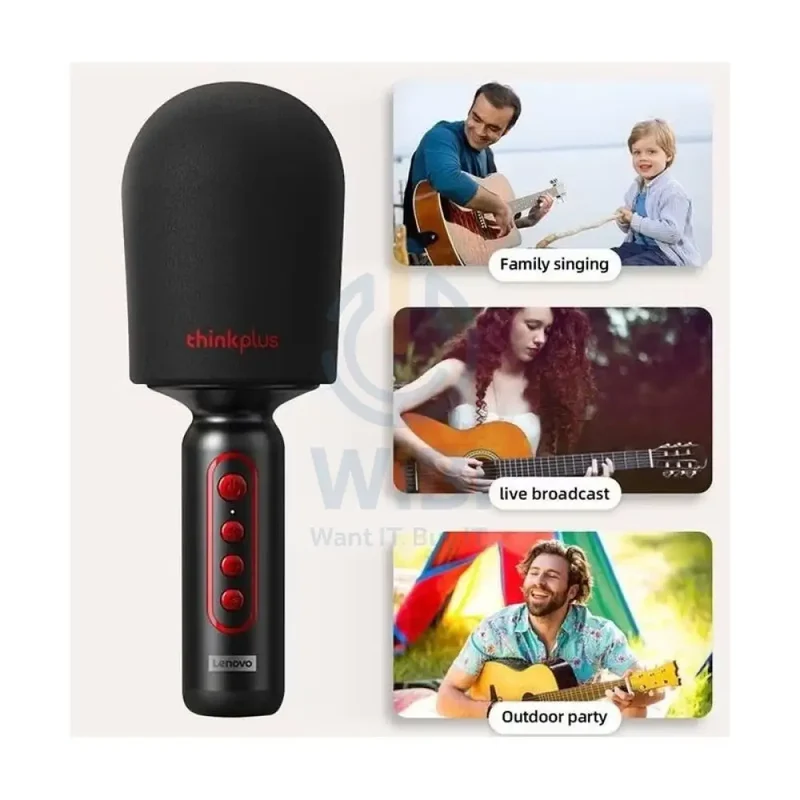 Lenovo Digital Microphone M1 - Bluetooth / 2000mAh / Black