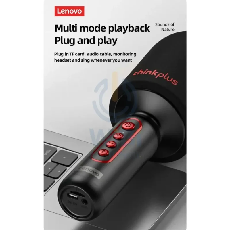 Lenovo Digital Microphone M1 - Bluetooth / 2000mAh / Black