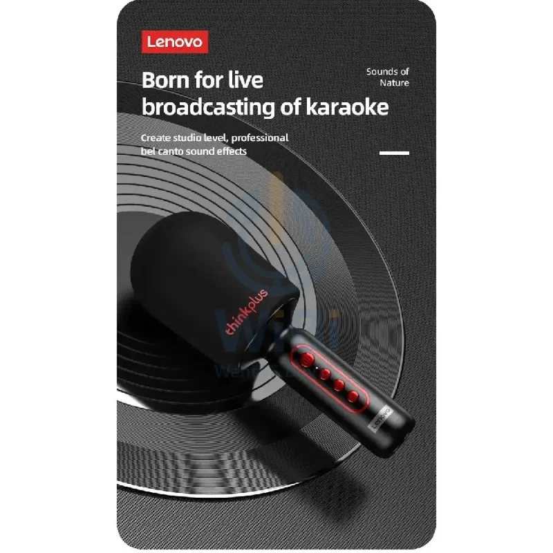 Lenovo Digital Microphone M1 - Bluetooth / 2000mAh / Black