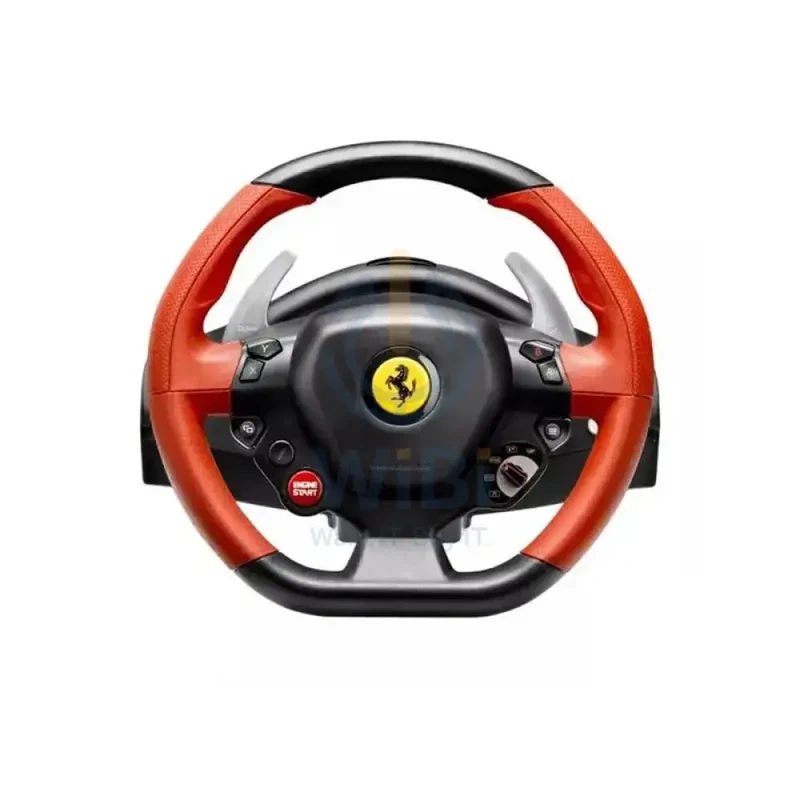 Thrustmaster Gaming Ferrari 458 Spider Racing Steering Wheel - Black/Red