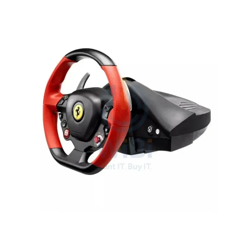 Thrustmaster Gaming Ferrari 458 Spider Racing Steering Wheel - Black/Red