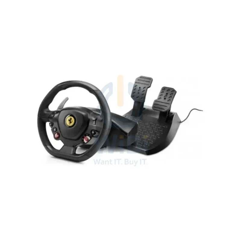 Thrustmaster T80 Ferrari 488 GTB Edition Racing Wheel - Black