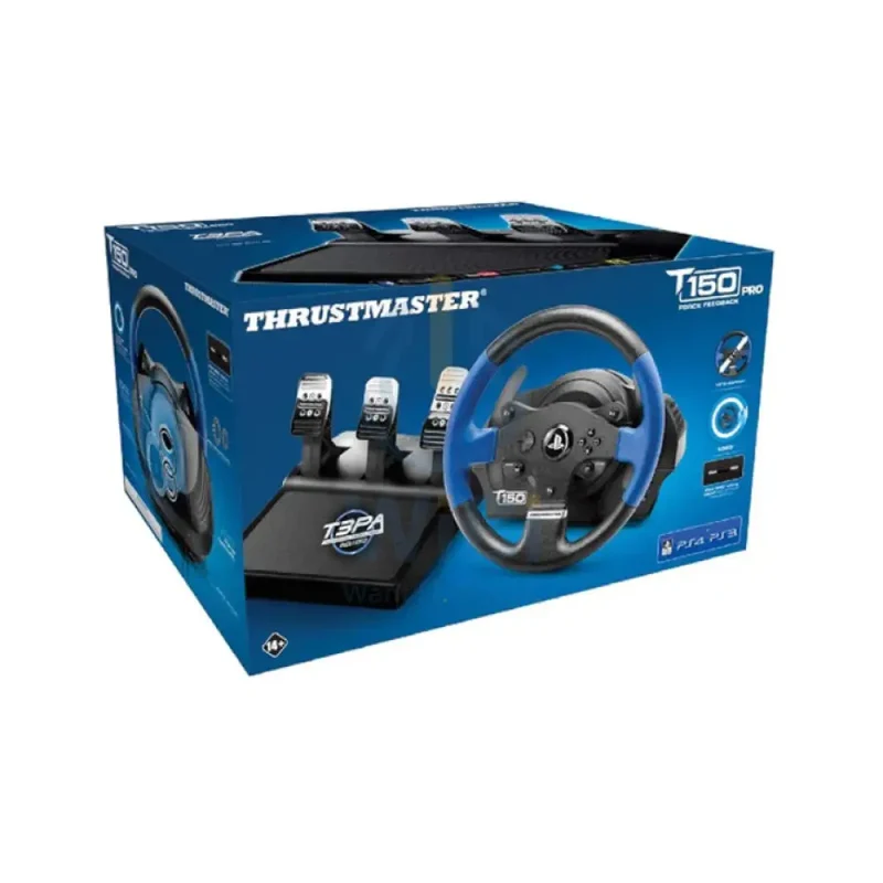 Thrustmaster T150 RS EU Version Racing Wheel - Black/Blue
