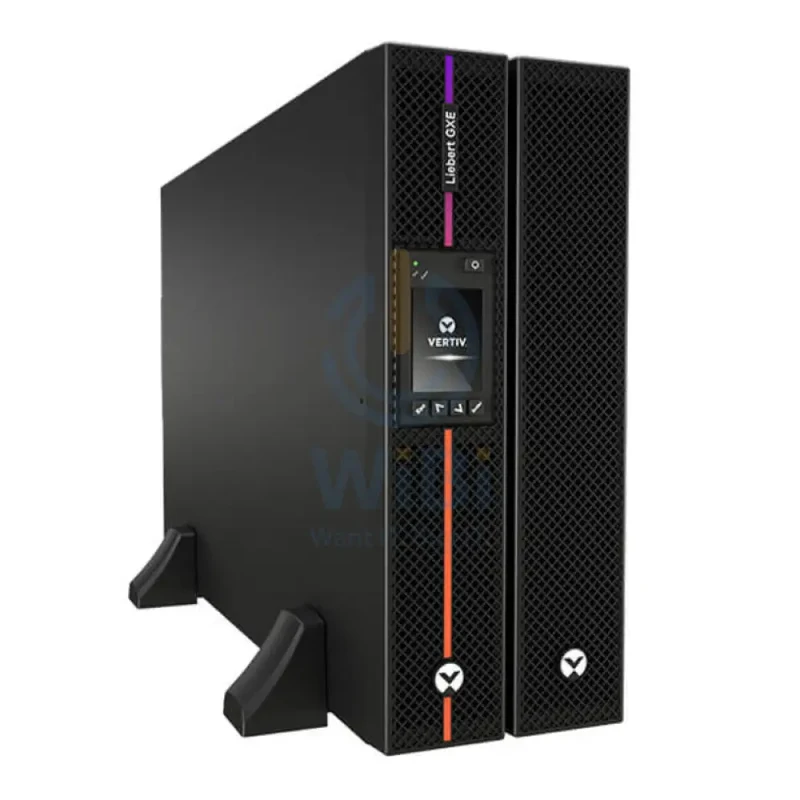 مزود طاقة غير منقطع فيرتيف ليبرت GXE، بقدرة 6000 VA (6000 واط)، راك/تاور، تحويل مزدوج، 4U