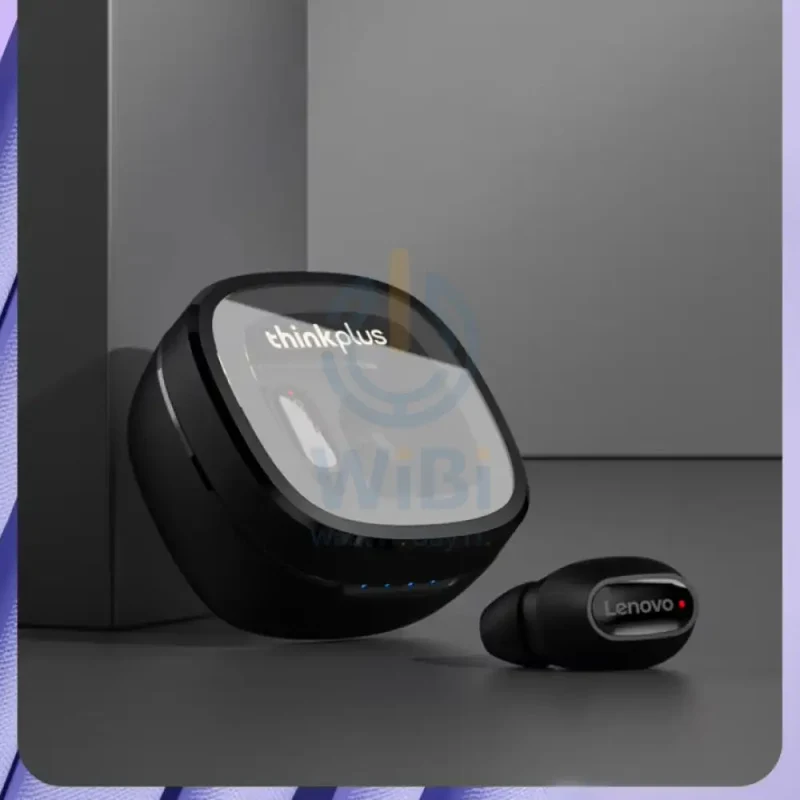 سماعات أذن لينوفو ثينك بلس لايف بودز XT62 لاسلكية، أسود