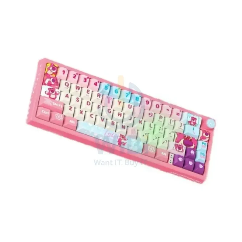 Disney QS-X66 Lotso Series Mechanical Keyboard - Red axis