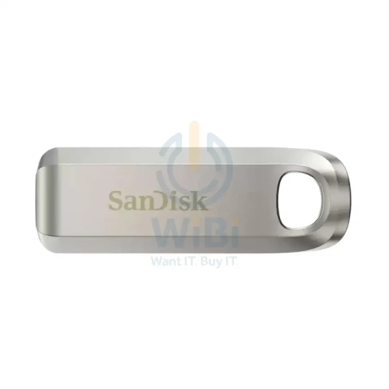 SanDisk Ultra Luxe USB-C Flash Drive - 128GB / Up to 400 MB/s / USB-C / USB 3.2 Gen 1 / Silver