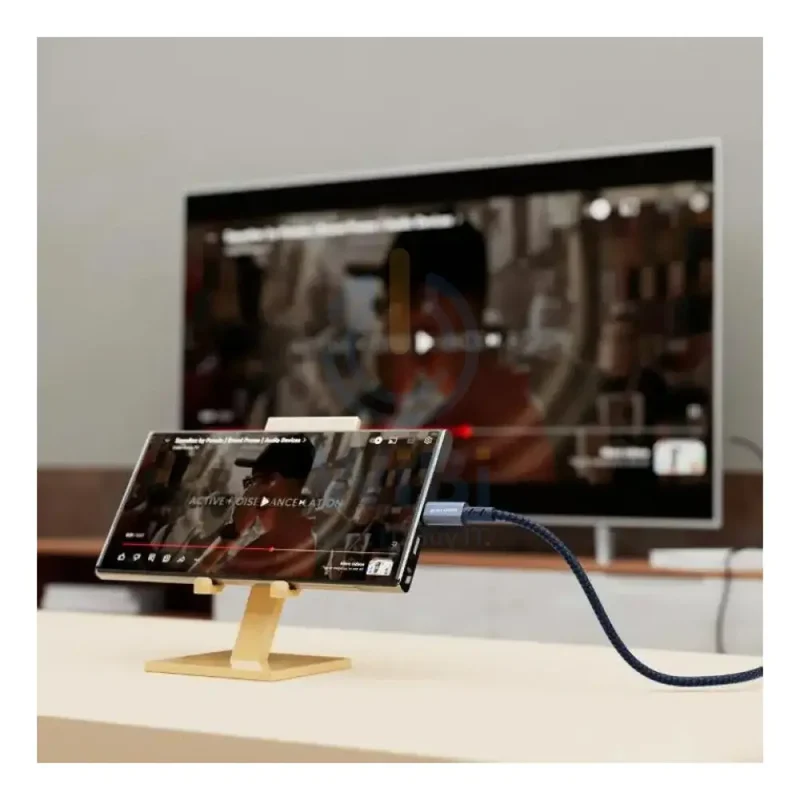 Porodo 4K HDMI Cable - 1.8M / HDMI / USB-C