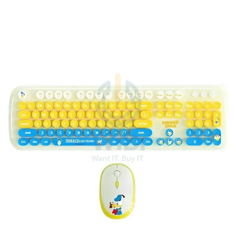 Disney Wireless Keyboard and Mouse - Donald Duck