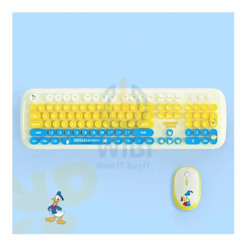 Disney Wireless Keyboard and Mouse - Donald Duck