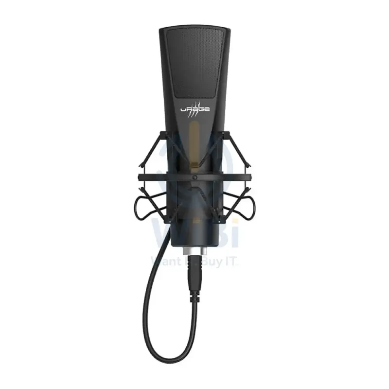 uRage Stream 800 HD USB Studio Streaming Microphone - 2.5M / USB / Wired - Black