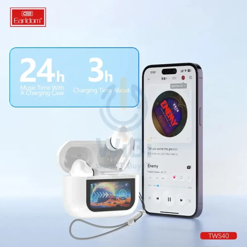 Earldom TWS Wireless Earbuds - 5.3 / 30mAh / USB-C