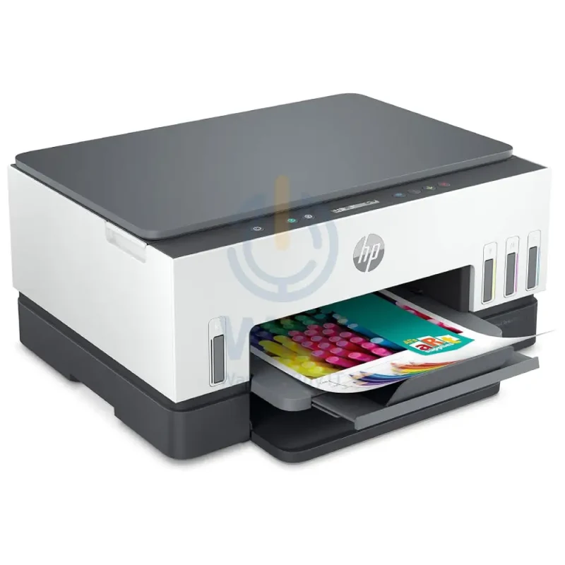 HP Smart Tank 670 AIO - 12ppm / 4800dpi / A4 / USB / Wi-Fi / Color Inkjet - Printer
