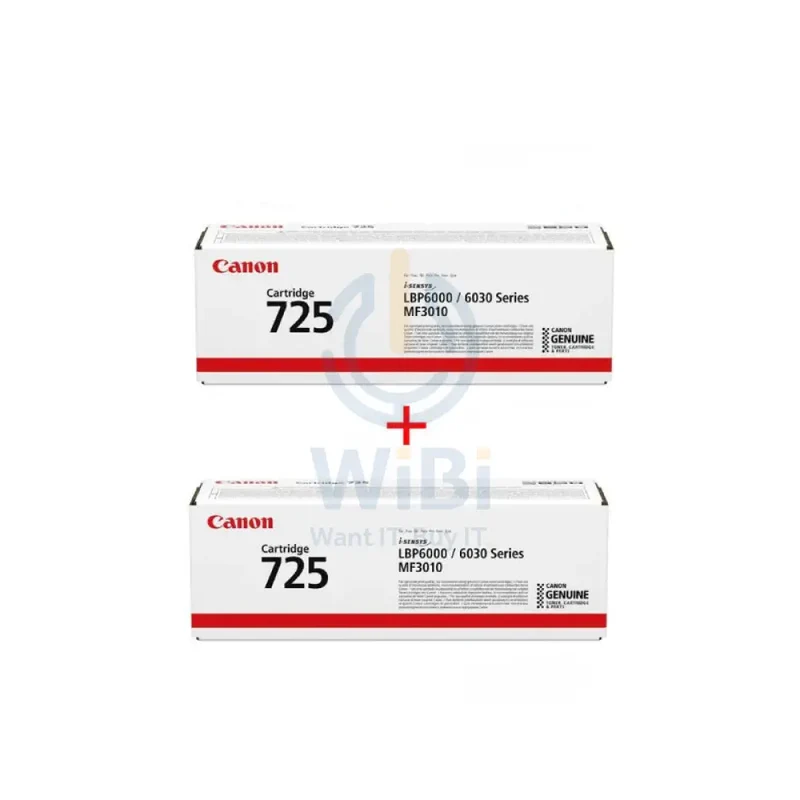 Canon 725 Black Color - 1.6K Pages / Black Color / Toner Cartridge