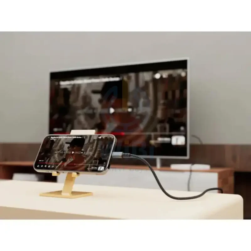 Porodo Woven Cable - 1.8M / 240W / 40Gbps / USB-C