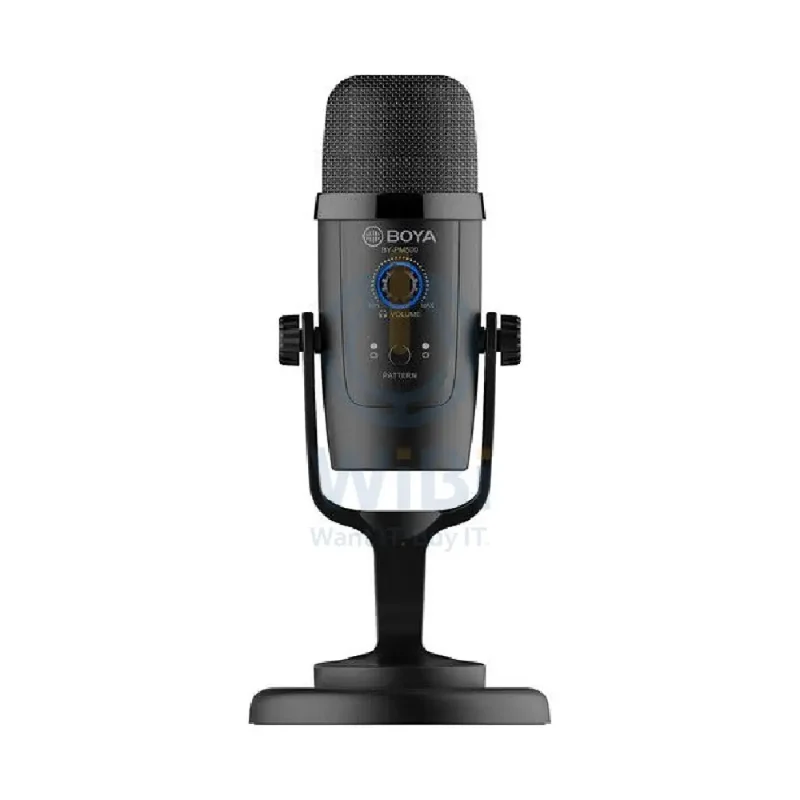 BOYA BY-PM500 USB Microphone - ‎Mono / 3.5mm Jack / USB / Type-C - Black