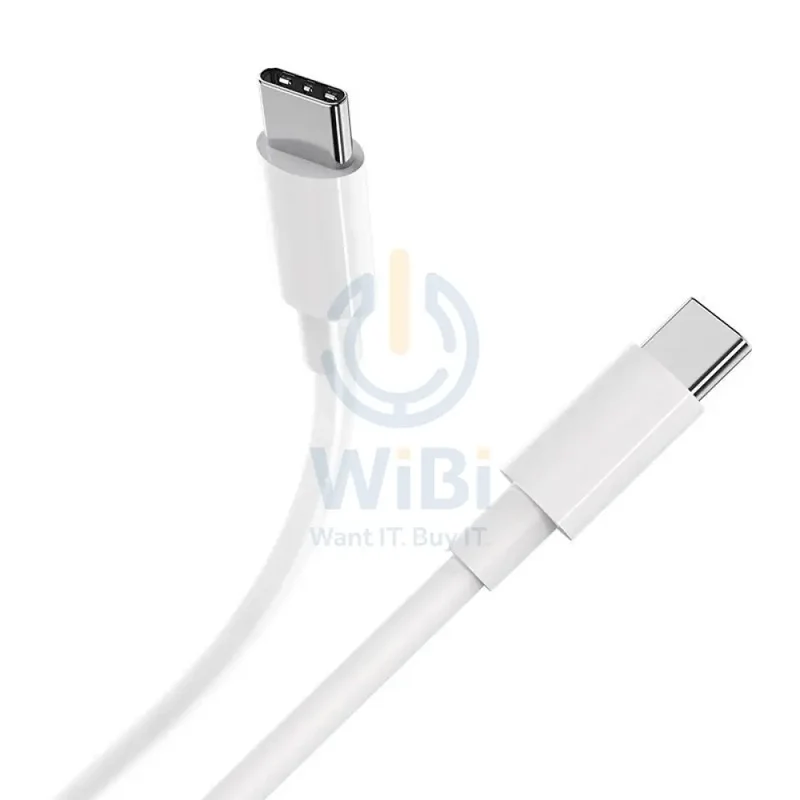 Borofone X51 Charging Data Cable Type-C to Type-C - White