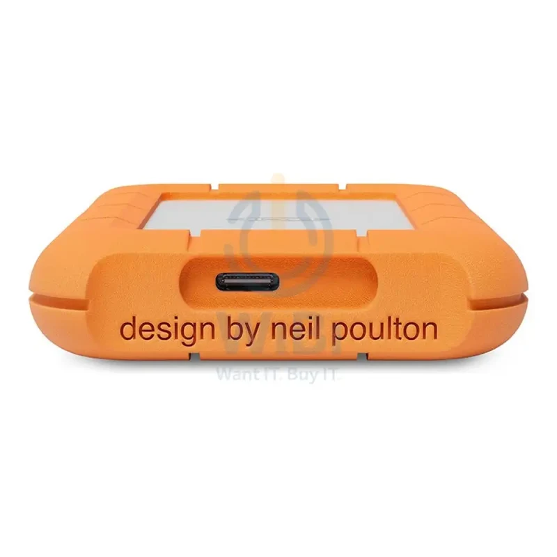 LaCie Rugged Mini - 2TB / 20 Gbps / USB 3.2 Gen 2x2 / External SSD (Solid State Drive)