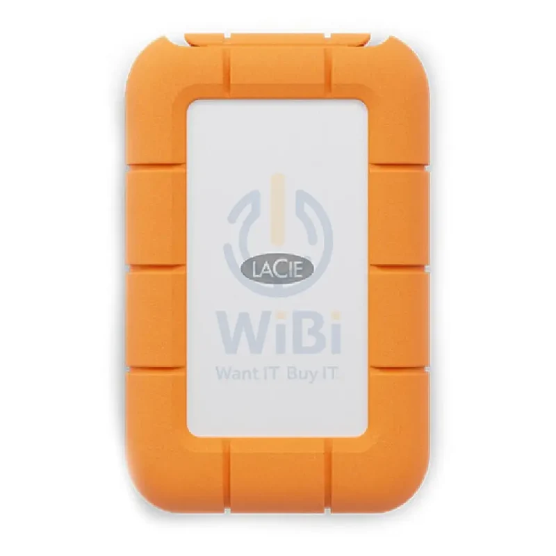 LaCie Rugged Mini - 1TB / 20 Gbps / USB 3.2 Gen 2x2 / External SSD (Solid State Drive)