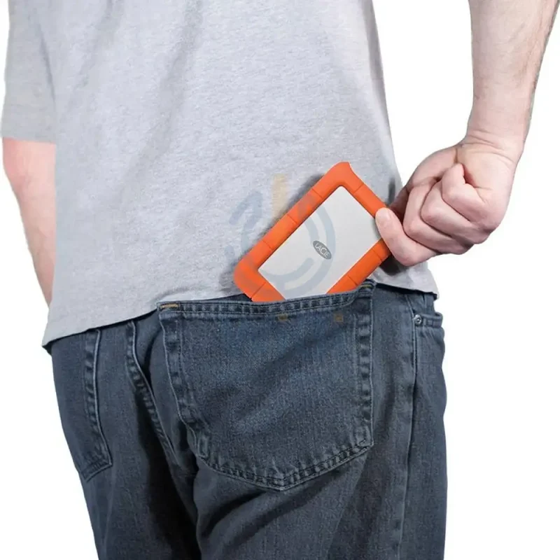 LaCie Rugged Mini - 1TB / 20 Gbps / USB 3.2 Gen 2x2 / External SSD (Solid State Drive)
