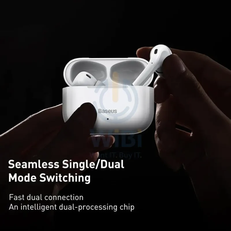 Baseus Encok True Wireless Earphones W3 - White