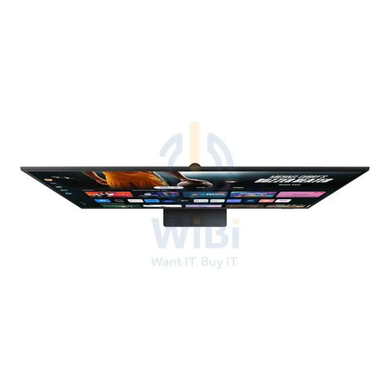 شاشة سامسونج الذكية M70D LS32DM702UMXUE حجم 32 بوصة بدقة 4K UHD / زمن استجابة 4 مللي ثانية / إتش دي إم آي / يو إس بي / بلوتوث 5.2 / أسود