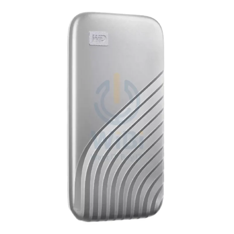 WD My Passport SSD - 1TB / Up to 1050MB/s / USB 3.2 Gen 2 Type-C / Silver / External SSD