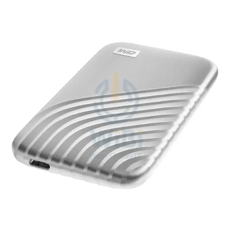 WD My Passport SSD - 1TB / Up to 1050MB/s / USB 3.2 Gen 2 Type-C / Silver / External SSD