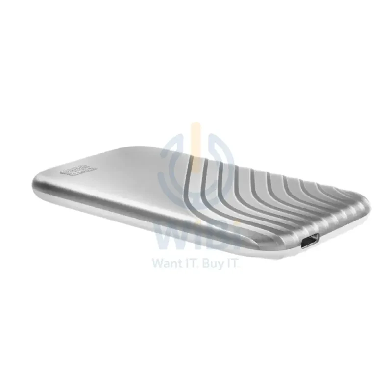 WD My Passport SSD - 1TB / Up to 1050MB/s / USB 3.2 Gen 2 Type-C / Silver / External SSD