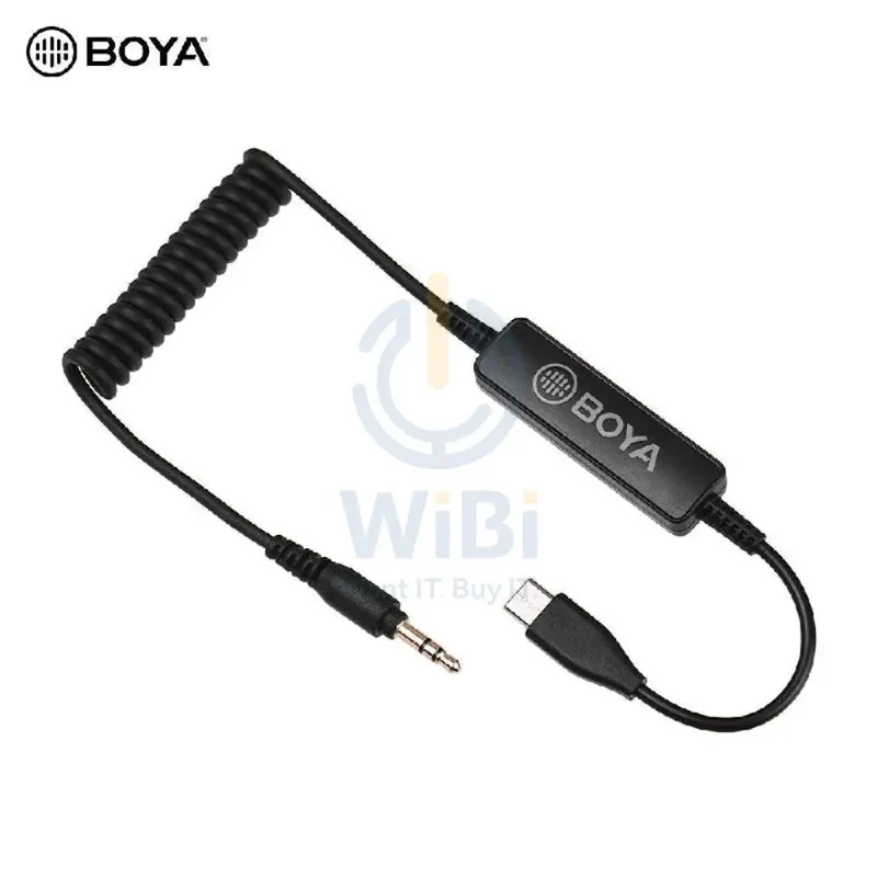 BOYA 35C-USB C 3.5MM TO USB TYPE-C Connector Audio Cable