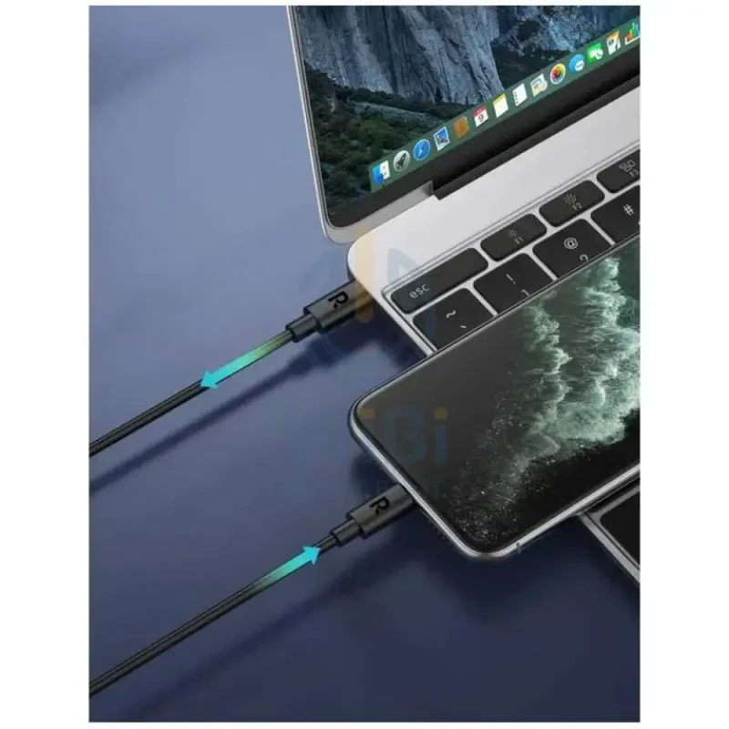 RAVPower Cable - USB-C To Lightning / 1 Meter / Black