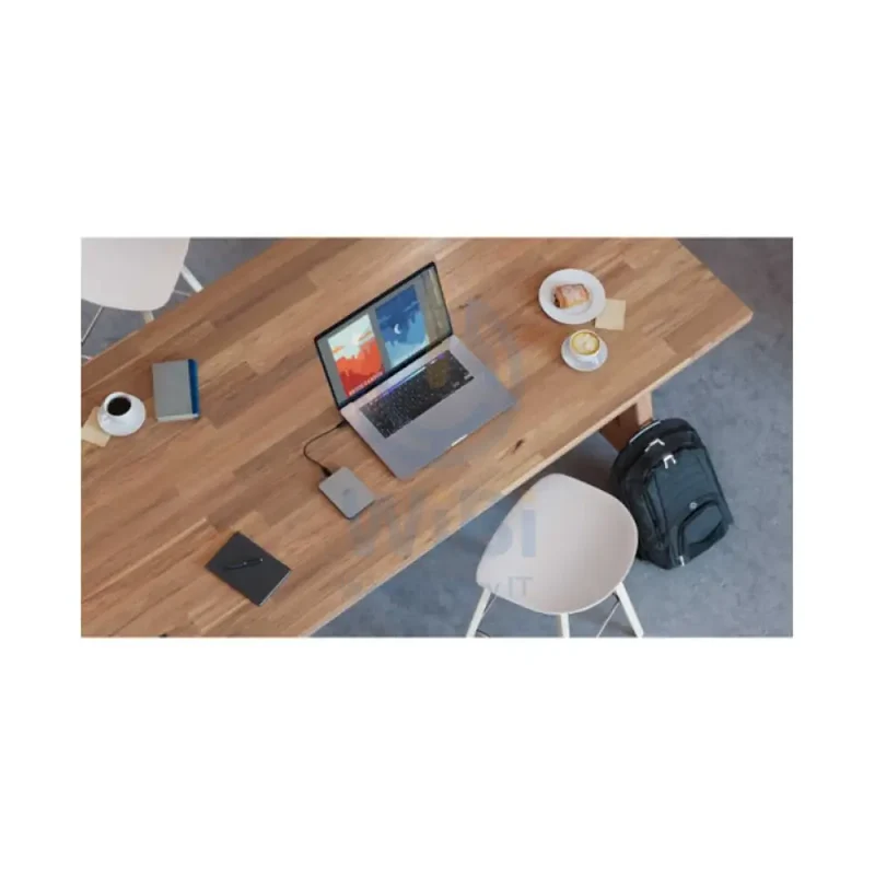 LaCie Portable Mobile Drive - 4TB / USB 3.2 Gen 1 / Type-C / Titanium Silver / External Hard Drive