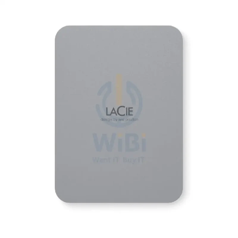 LaCie Portable Mobile Drive Secure - 5TB / 5.0 Gbps / USB 3.2 Gen 1 / Type-C / Space gray / External Hard Drive