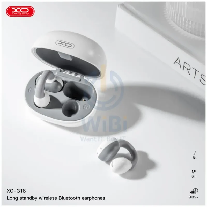 XO G18 TWS In-Ear Bluetooth Earphones - White