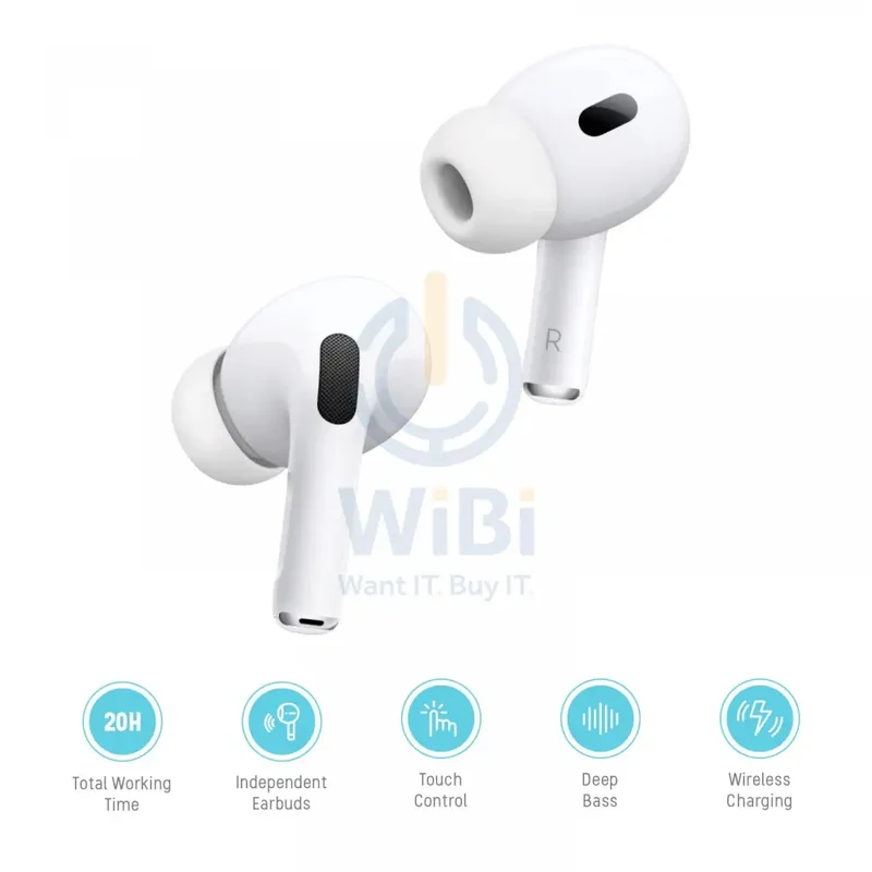 Porodo Blue Earbuds Pro 2 - White