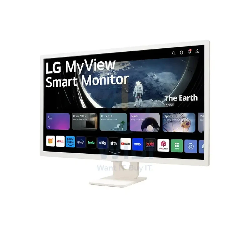 LG 32SR50F-W FHD IPS Smart Monitor - 31.5" IPS FHD / 5ms / USB-A / HDMI - White